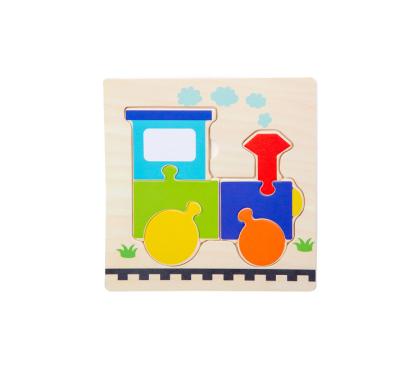FG Puzzle Jigsaw 15CM Puzzle Jigsaw Kayu Karakter Hewan dan Kendaraan Lucu Puzzle Wooden JIGSAW KERE