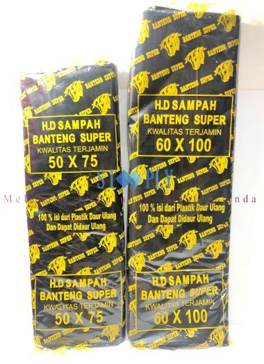 Plastik Sampah HD Banteng Super 50x75