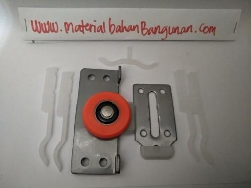 Roda Sliding Pintu Lemari Geser Orange Slide Rak Cabinet Twin