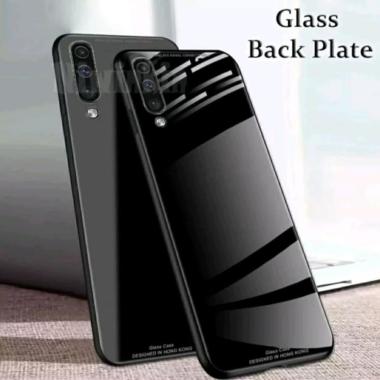 Case Samsung Galaxy A30s Glass Back Plate Casing