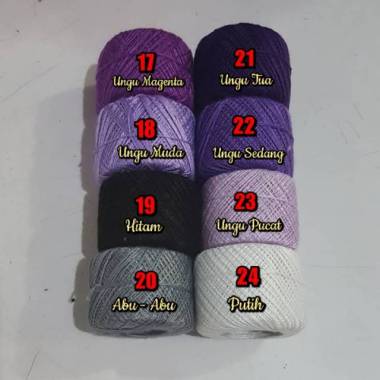 Benang Sulam (utk Kristik/Crosstitch) Putih