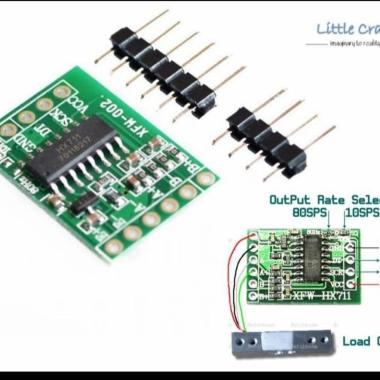 Modul Sensor Berat LoadCell HX711 Weighing Tekanan Timbangan Precision