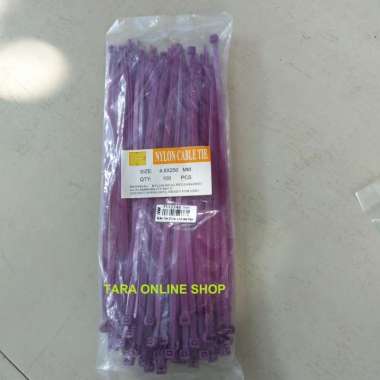 Kabel Ties Ungu 25 Cm x 4,8 mm Kitani 7112248