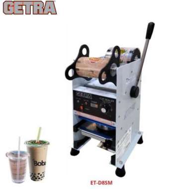 Cup Sealer Manual GETRA ET-D8S ETD8SM Garansi Resmi Barang Original + Bubble Wrap