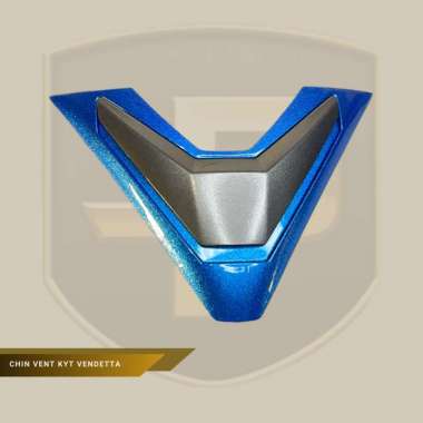 KYT Vendetta 2 Chint Vent cyan blue