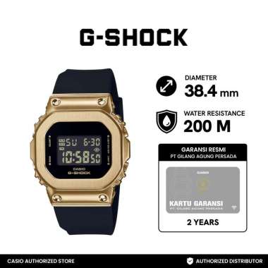 jam tangan wanita casio G-SHOCK GM-S5600GB-1DR