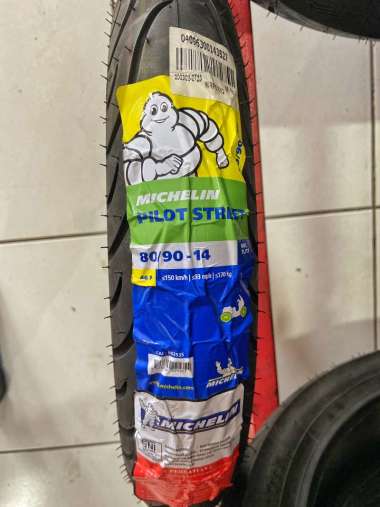 Ban Motor Beat / Vario / Mio Michelin Pilot Street 80/90-14 Tubeless
