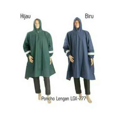 Jas Hujan Ponco/Poncho Kelelawar Merek Penguin's/Penguin LGX-777 ORIGINAL COKLAT MUDA