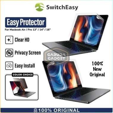 Anti Gores MacBook Pro / Air 13 14 16 inch SwitchEasy EasyVision Clear M3 M2 M1 intel Screen Guard P