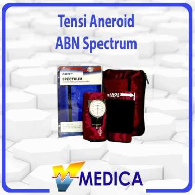 Tensi Aneroid ABN Spectrum / Tensi Manual Jarum maroon
