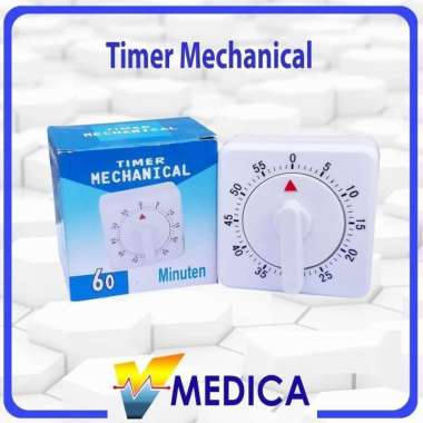 Timer Mechanical Manual / Timer Kitchen 60 menit