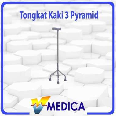 Tongkat Kaki 3 Pyramid GEA / Alat Bantu Jalan