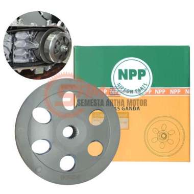 NPP Mangkok Kampas Ganda Beat FI Scoopy Vario Injeksi Rumah Kopling