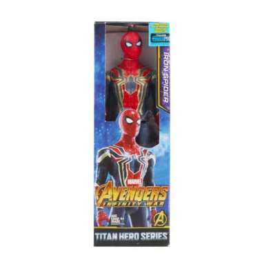 FIGURE SPIDERMAN IRONSPIDER MARVEL AVENGERS SUPERHERO MAINAN ANAK - spiderman