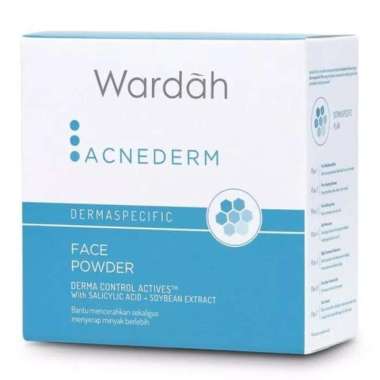 Wardah Acnederm Face Powder 20gr - Bedak Khusus Jerawat