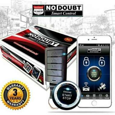 No Doubt Smart Control Pro / Alarm mobil pake handphone Multicolor