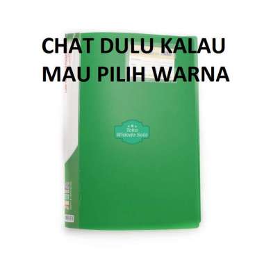Map Clear Holder Folio 60 Lembar Clear Holder - 1 Buah