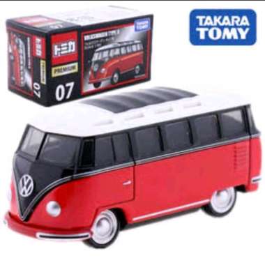 TOMICA PREMIUM VOLKSWAGEN TYPE II TAKARA TOMY VW T2 BUS DIECAST MOTUBA MOBIL JADUL LAWAS VINTAGE VAN