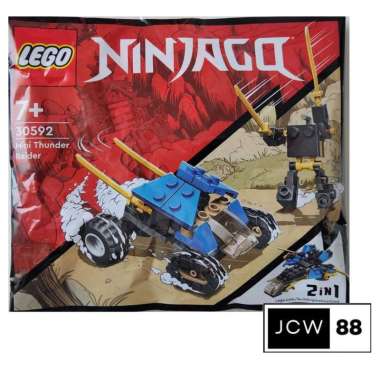 Lego 30592 Ninjago Mini Thunder Raider Polybag - Mainan anak Ninja multi