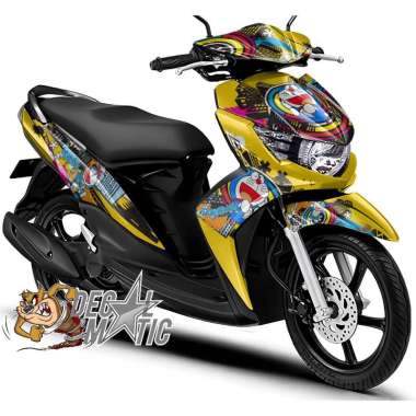 Decal Full Body Mio Soul GT 115 Full Body Decal Soul GT 125 Full Body Striping Mio Soul - Doraemon 3