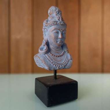 Patung Pajangan Dewi Sri 20 Dekorasi Meja BLUE COPPER
