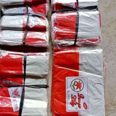 1 PACK KECIL Bendera Merah Putih Plastik Kecil Dekorasi 17 Agustus Bunga Lily
