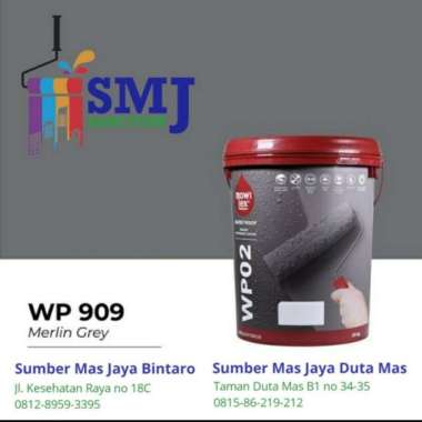 Cat Pelapis Anti Bocor MOWILEX Waterproofing WP02 4 kg PUTIH