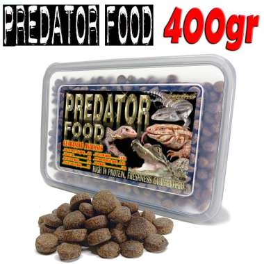 400GR PREDATOR FOOD PELET MAKANAN DIET REPTILE TEGU KURA CST AST TURTLE ALIGATOR BIAWAK VARANUS SALV