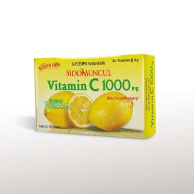 SIDOMUNCUL VITAMIN C 1000 LEMON