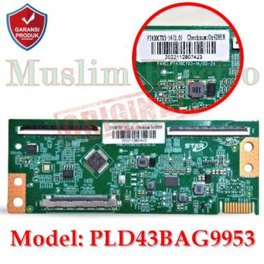 Tcon LED TV Polytron PLD43BAG9953 43BAG9953