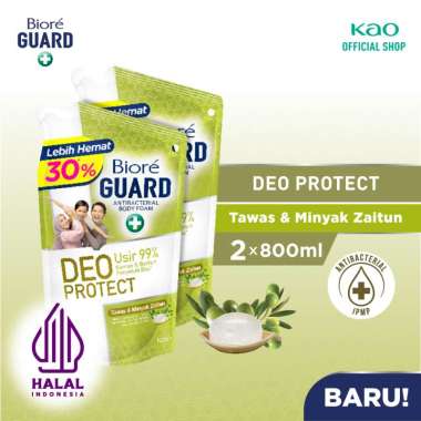 Promo Harga Biore Guard Body Foam Active Antibacterial 800 ml - Blibli