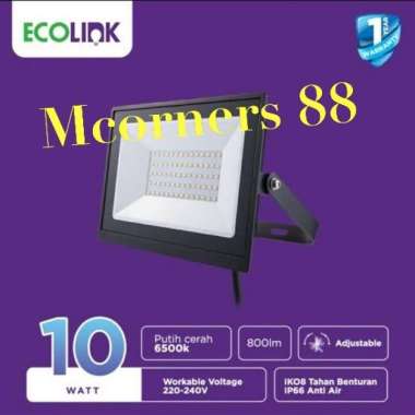 ECOLINK Flood Light LED / Lampu Sorot 10 Watt