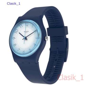 Original 100%!! Swatch Jam Tangan Wanita Strap Karet GN279 SEA SHADES Garansi Resmi 2 tahun