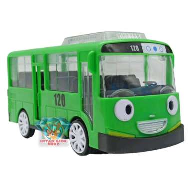 MAINAN ANAK B/O BIS TAYYO THE LITTLE BUS TANO STATION 333-210 Kemasan Biasa hijau