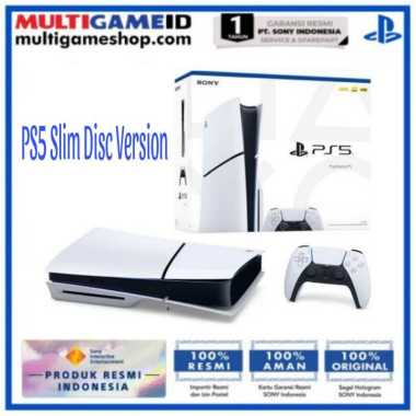 PS5 Console Slim Disc Version Waranty Resmi SONY Indonesia