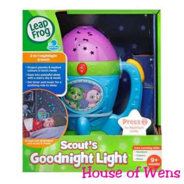 LEAPFROG SCOUT'S GOODNIGHT LIGHT - LEAPFROG SCOUTS GOODNIGHT -