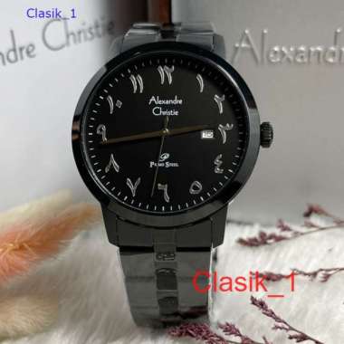 Original 100%!! Alexandre Christie Pria AC 1024 AC1024 Rantai Garansi Resmi - Silver Garansi Resmi 1