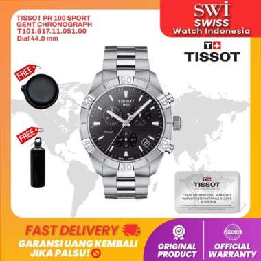 Jam Tangan Pria Tissot T101.617.11.051.00 PR 100 Sport Gent Chrono