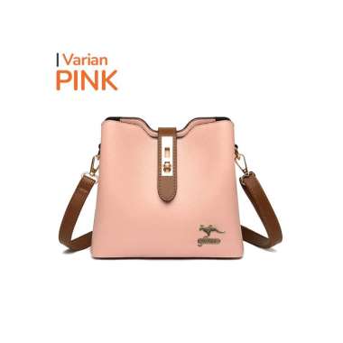 Goto Rissimo Hand Bag Tas Bahu Selempang Fashion Sling Bag Wanita PINK