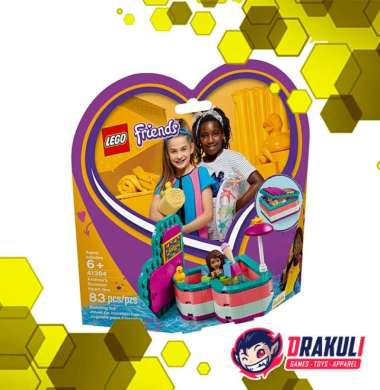 Toys LEGO Friends Andrea's Summer Heart Box 41384