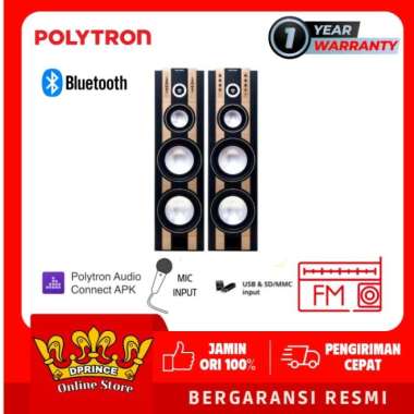 New Polytron Pas69 Speaker Aktif Bluetooth Radio Fm Pas 69 Sale WRAPPING