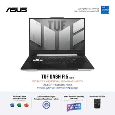 ASUS TUF Dash F15 FX517ZM-I736B7W-O - Moonlight White