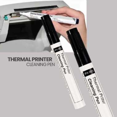 Thermal Printer Cleaning Pen IPA 98% Printer Faktur Stiker Sayem Mesin Sticker Lebel Portable Dot Pe