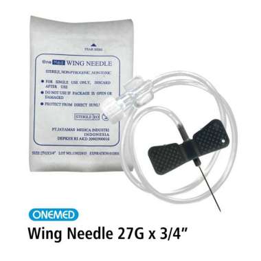 JARUM SUNTIK WING NEEDLE 23G, 25G, 27G /PCS 27 G