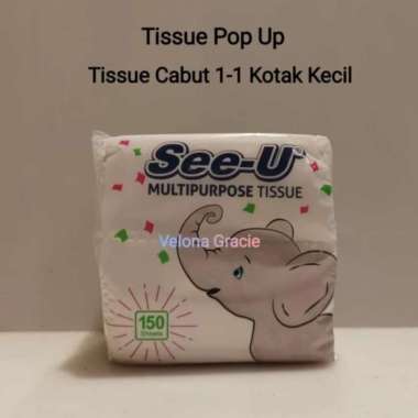Tisu Pop Up See U Tissue Kotak Cabut Tissue Meja
