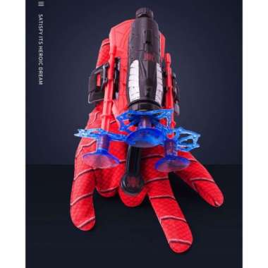 Spider Man Hand Mainan Sarung Tangan Super Hero Avengger Super Keren sarung tangan