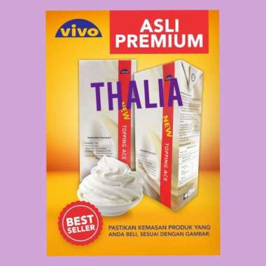 VIVO WHIPPING CREAM NON DAIRY 1LTR, WHIPPING CAIR COCOK U/ MAKANAN/MIN