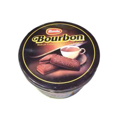 Promo Harga Monde Bourbon Biskuit Cokelat Krim Cokelat 500 gr - Blibli