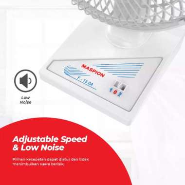 KIPAS ANGIN MASPION DESK FAN [ F15-DA] [F18-DE] [F-251] GARANSI RESMI F15-DA 6"