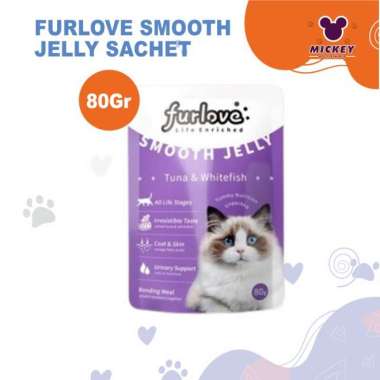 FURLOVE JELLY SACHET Kitten Salmon